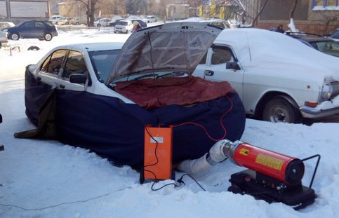 Автомобиль замерз и не хочет заводиться? Отогреем!&nbsp;